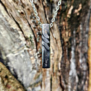 Iron Pendant: 6th Anniversary Gift, Matching Earrings.