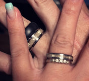 Cremation Ring - Tungsten Carbide - Memorial Keepsake Jewelry | DABforge - DABforge