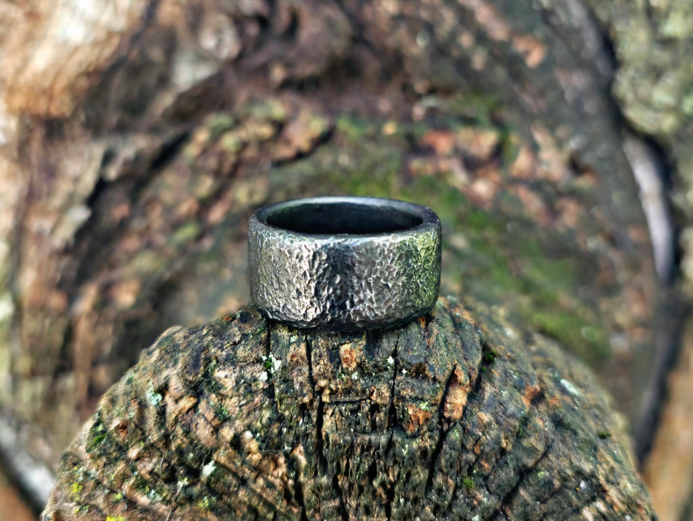 Cast Iron Ring - 6th Anniversary Gift
