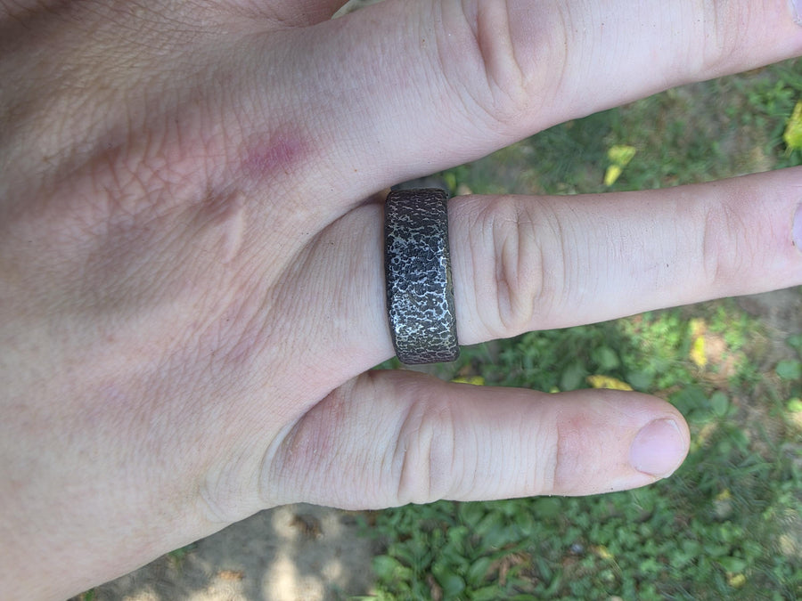 Cast Iron Ring - 6th Anniversary Gift