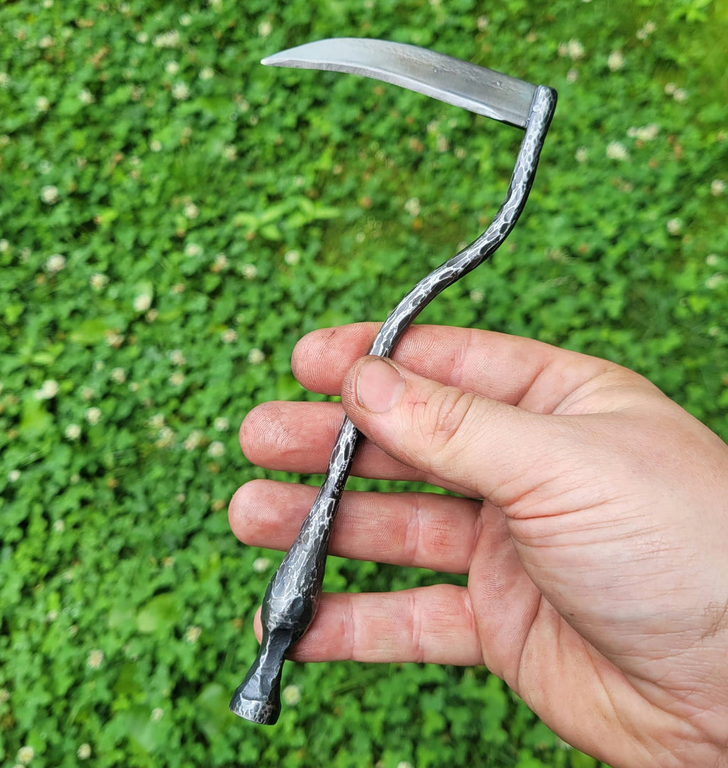 Wax Carving Scythe, Grim Reaper Letter Opener, Santa Muerte Ornamental, Death, Goth, Cultist