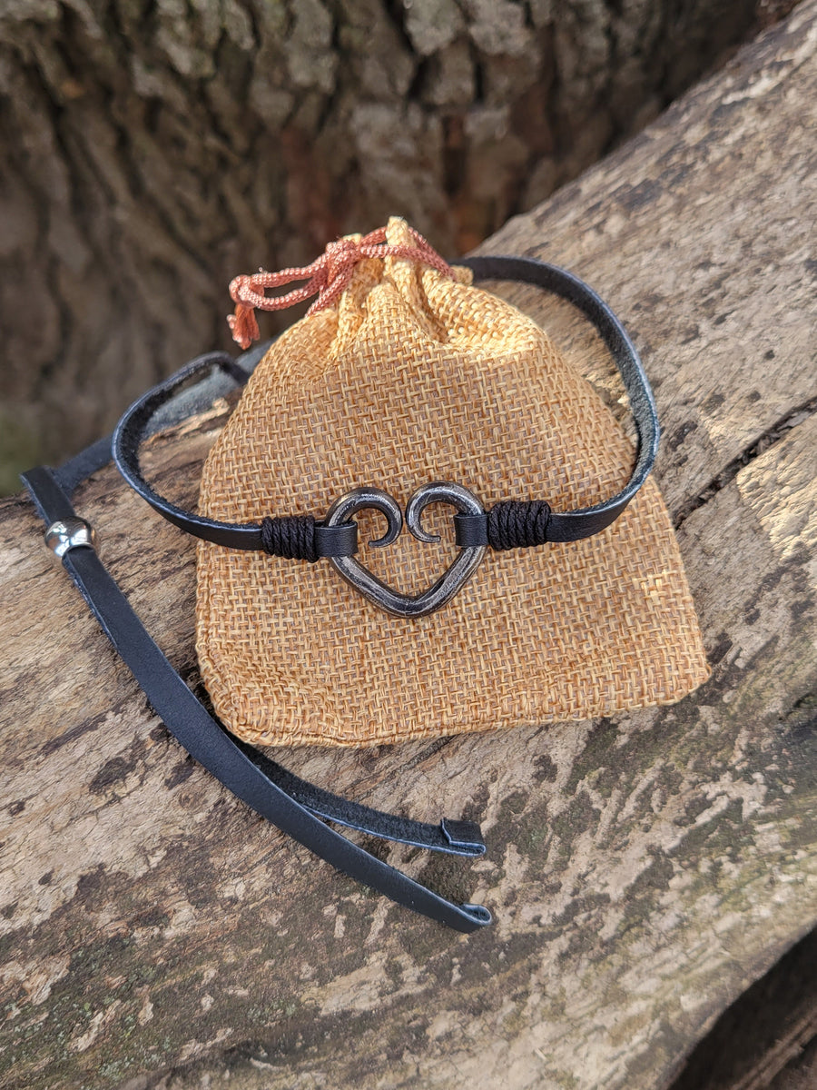  Iron choker necklace, 6th anniversary iron gift, handmade Celtic jewelry