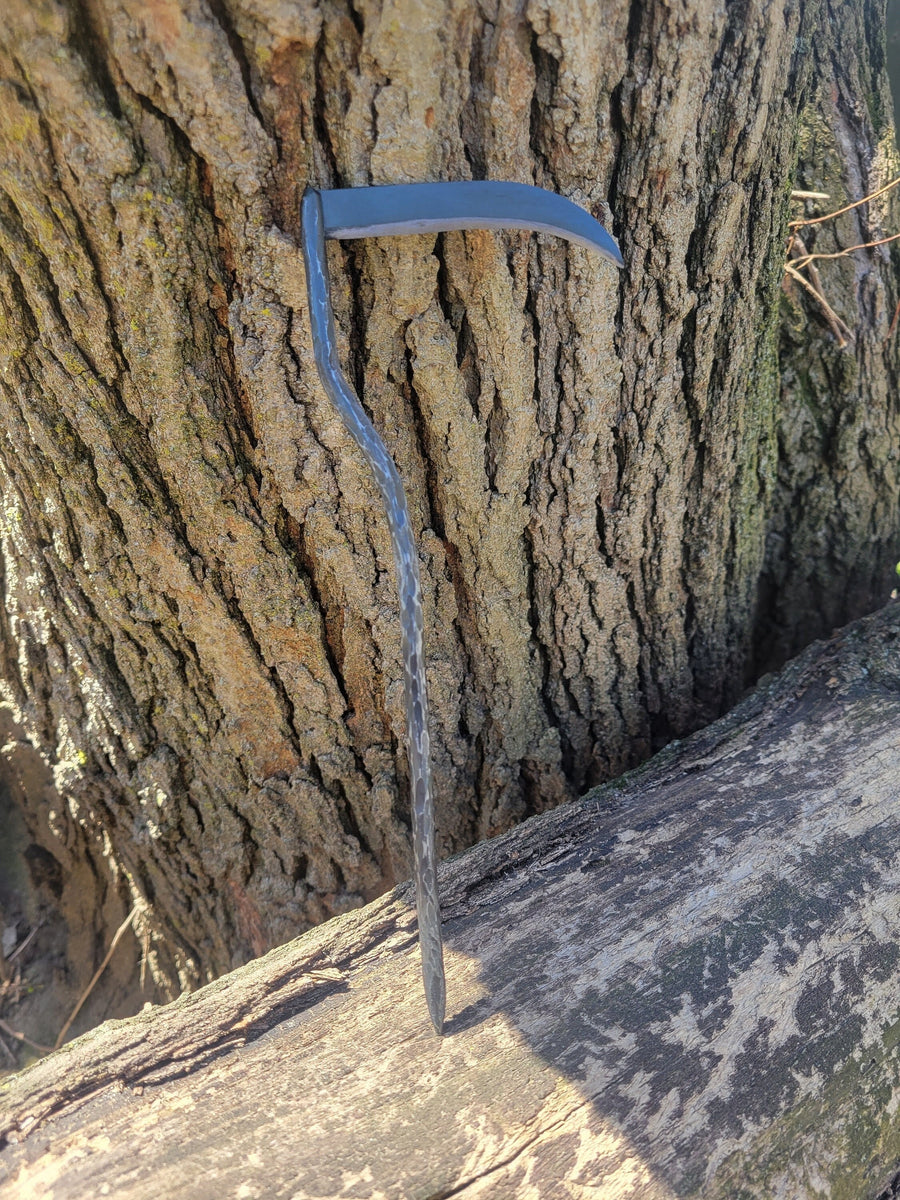 Grim Reaper Scythe Letter Opener | Wax Carving Tool | Hand Forged | DABforge - DABforge