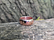 Copper Ring - 7th Anniversary Gift for Him/Her - Custom Engravings - Chunky Copper Ring - Minimalist - Unique Heirloom Quality