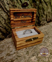 Cremation Ring - Tungsten Carbide - Memorial Keepsake Jewelry | DABforge - DABforge