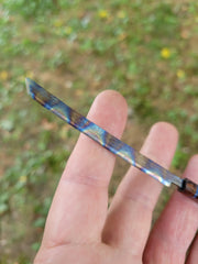 Titanium Katana Letter Opener | Anodized Wax Carving Tool | DABforge - DABforge