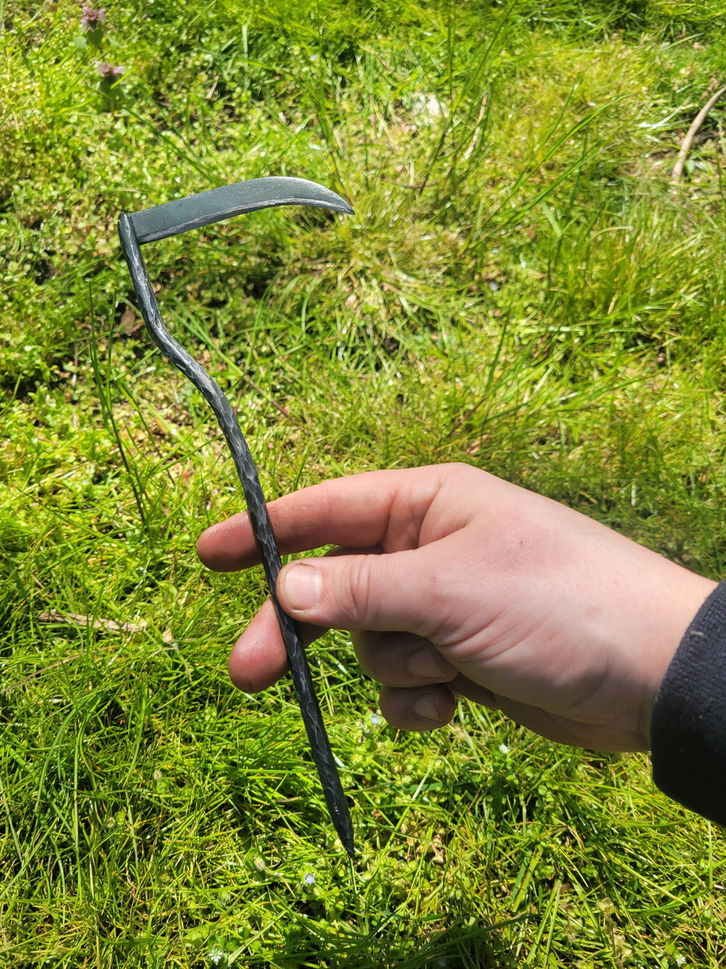 Wax Carving Scythe, Grim Reaper Letter Opener, Santa Muerte Ornamental, Death, Goth, Cultist