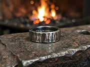 Rustic Bronze Ring - 8th Anniversary Gift | DABforge