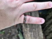 Handcrafted Copper Ring: 7th Anniversary