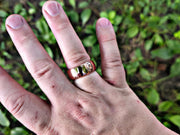 Copper Ring - 7th Anniversary Gift for Him/Her - Custom Engravings - Chunky Copper Ring - Minimalist - Unique Heirloom Quality