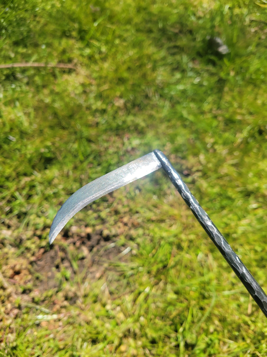 Grim Reaper Scythe Letter Opener | Wax Carving Tool | Hand Forged | DABforge - DABforge