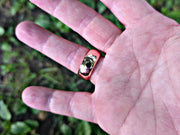 Copper Ring - 7th Anniversary Gift for Him/Her - Custom Engravings - Chunky Copper Ring - Minimalist - Unique Heirloom Quality