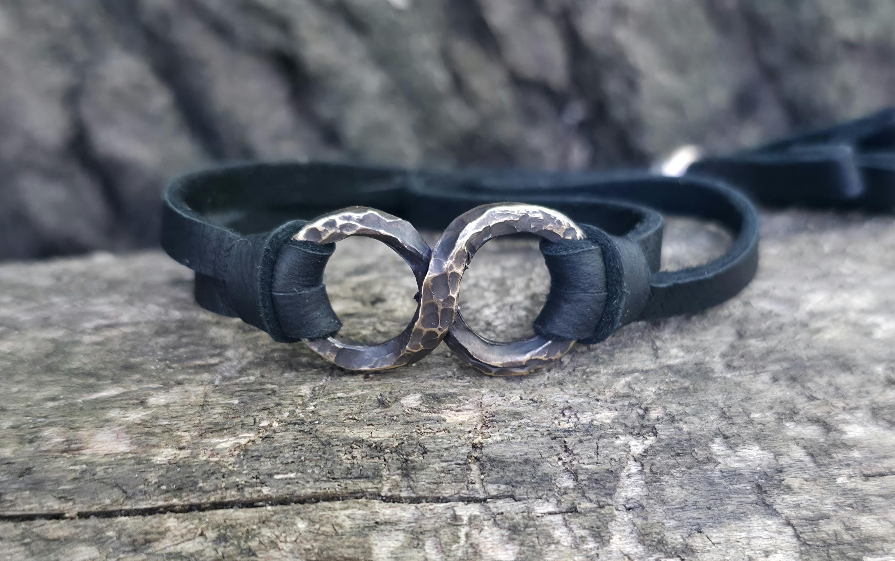 Bronze Infinity Bracelet: 8th Anniversary Gift, Bronze Anniversary.