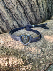 Iron Heart Bracelet - 6th Anniversary Gift