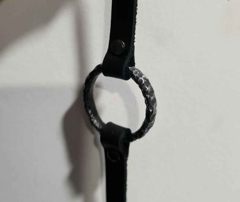 Handbag Strap o-Ring, Solid Iron, Leatherworkers, Costume Accessories, Leather Fastening Attachments